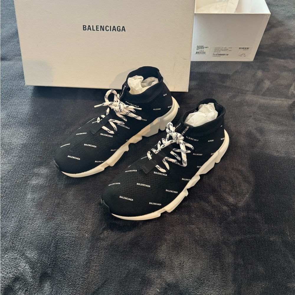 Balenciaga speed lace up